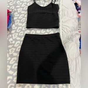 Black Dress Set